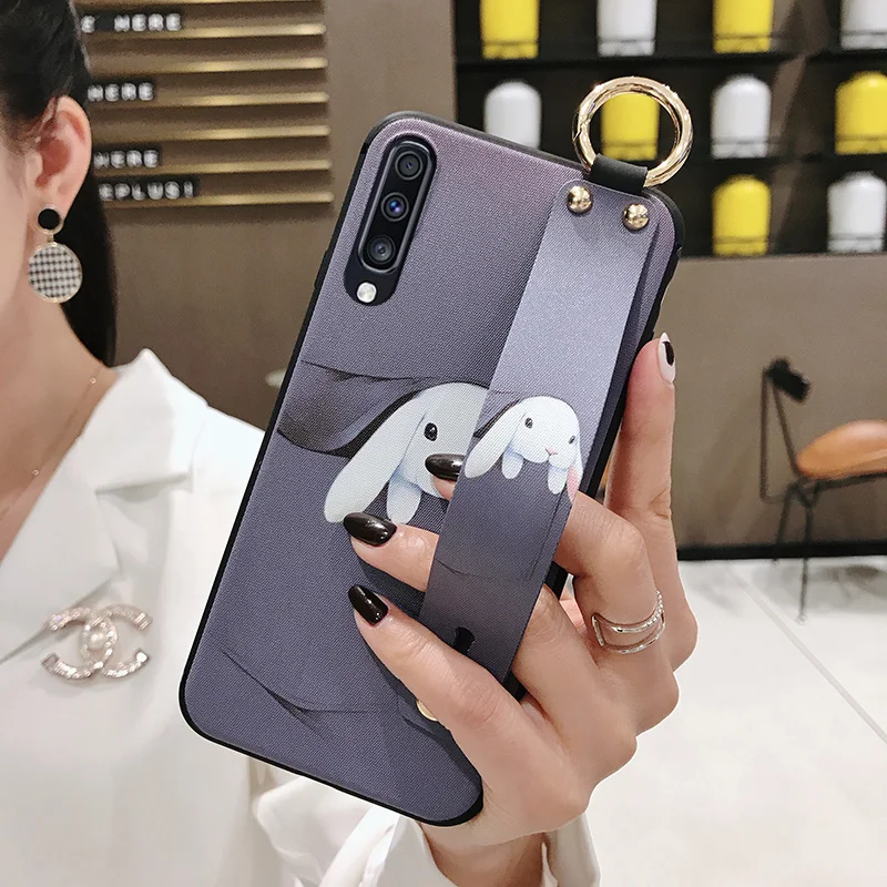 SoCouple держатель для телефона чехол для samsung Galaxy A70 A60 A50 A40 A30 A20 A10 S9 S8 S10 плюс S10e Note 8, 9, 10, плюс ремешок чехол