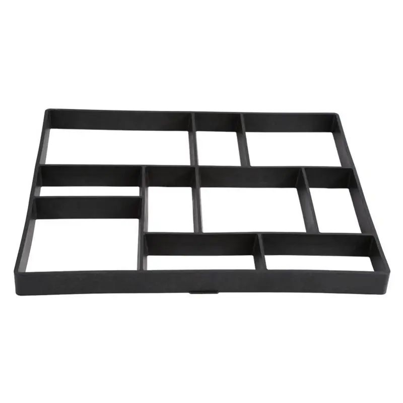 Diy Пластик форма для изготовления дорожки вручную брусчатка формы цементных