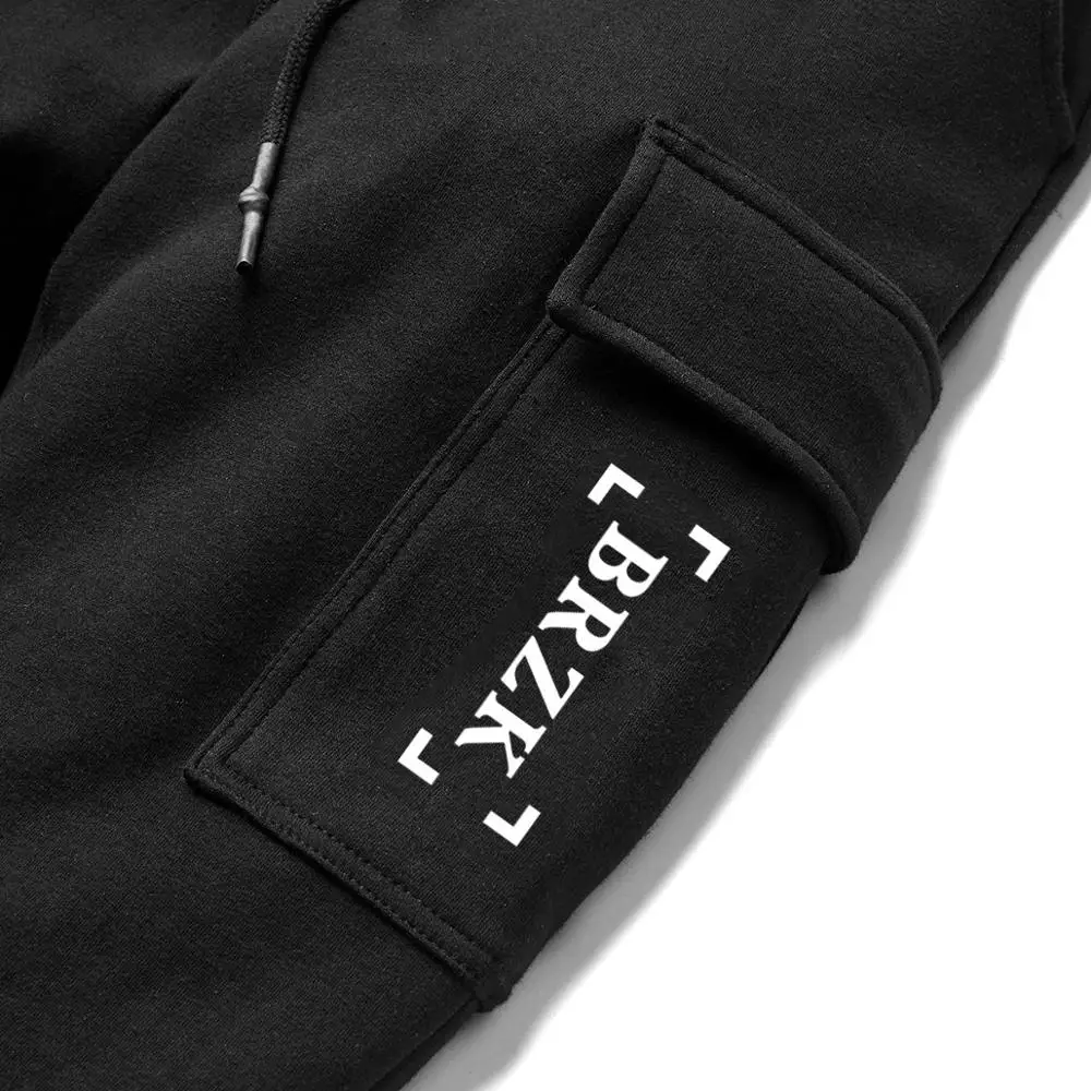

2020 autumn and winter new cotton street jogging fitness training pants men's slim handsome overalls