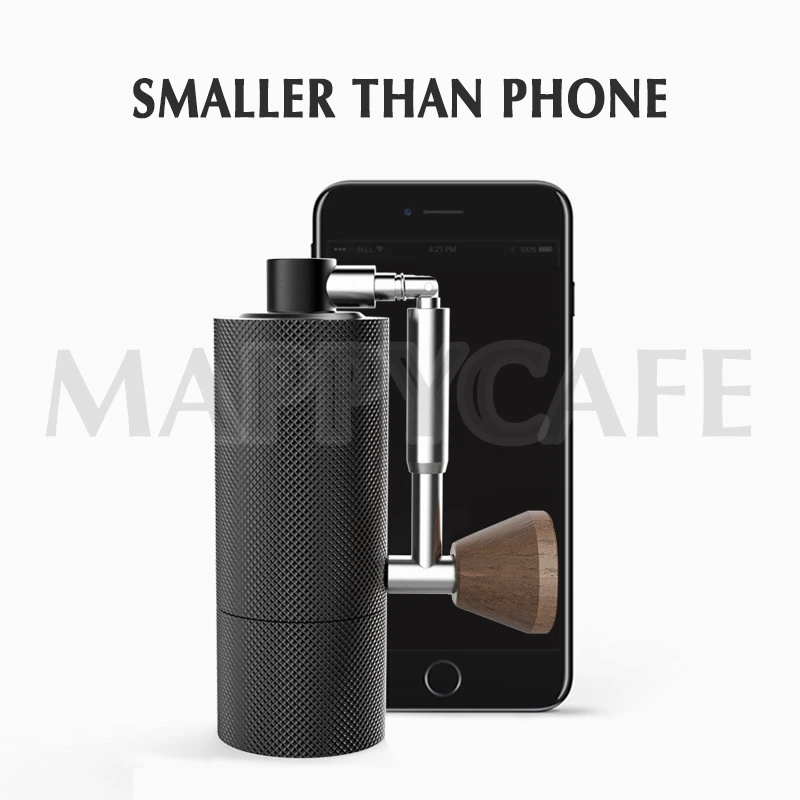 安い Timemore栗ナノポータブル折りたたみマニュアル研削盤ハンド鋼コアステンレスコーヒー豆ナッツグラインダー
