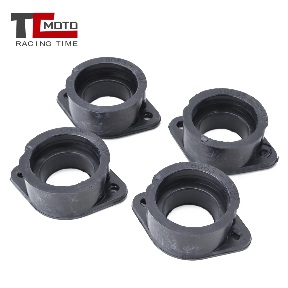 Адаптер интерфейса карбюратора мотоцикла TCMOTO 4 шт. впускной коллектор для Kawasaki