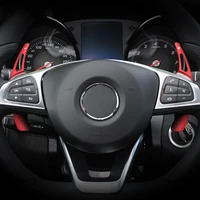 car steering wheel paddle shift metal decoration trim for mercedes benz a class w177 a180 a200 a220 a250 car styling