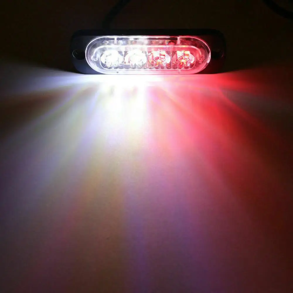 4 светодиодных стробоскопа предупреждающий светильник стробоскоп решетка