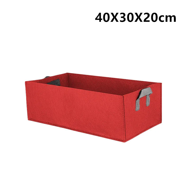 40x30x20cm Экологический растительный мешок плантатор для выращивания картофеля «сделай сам» нетканый материал томатный мешок-контейнер для посадки растений садовый цветочный горшок - Цвет: 40x30x20cm