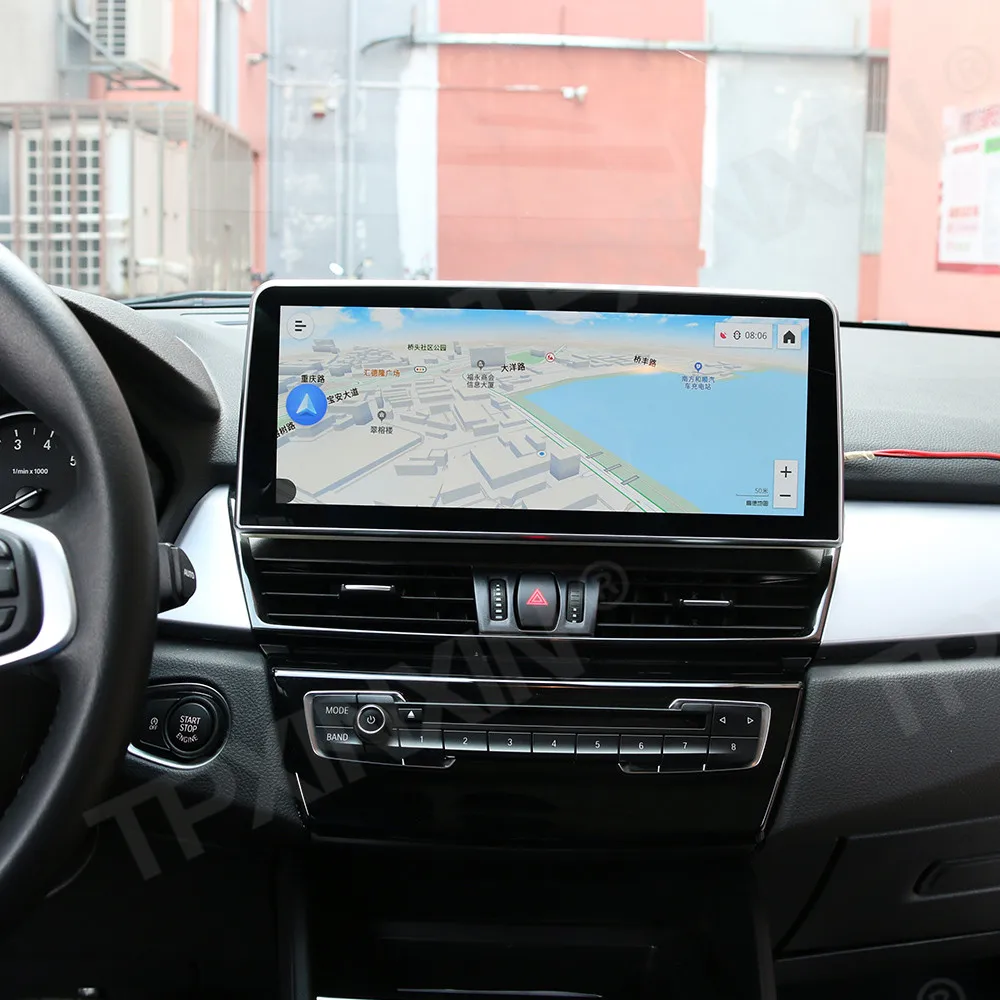 저렴한 12.3 안드로이드 11 BMW 2 시리즈 2015-2019 자동차 멀티미디어 GPS 네비게이션 헤드 유닛 자동 스테레오 라디오 4G LTE 무선 카플레이, Android 11 차량용 멀티미디어 플레이어