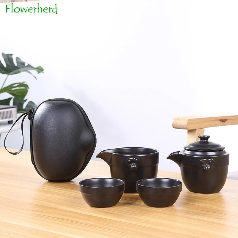 Керамические белые фарфоровые изделия чайный набор кунг-фу чайная посуда для