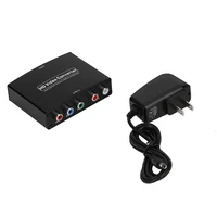hdmi compatible to rgb component video rl audio adapter hd tv hd video converter 2 channel lpcm 1 65gbps165mhz us plug