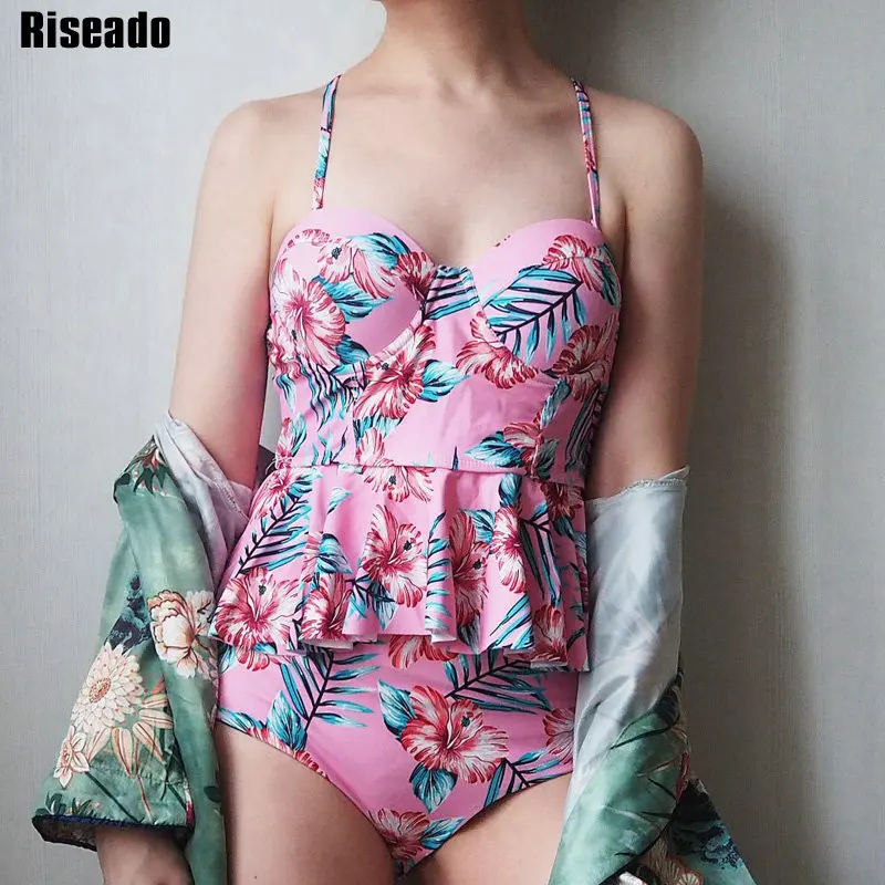 Riseado новинка пуш ап два предмета купальники сексуальный танкини набор 2021 для