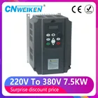 Однофазный вход 220 В, от 380 до кВт, преобразователь частоты VFD для инвертора частоты скорости двигателя