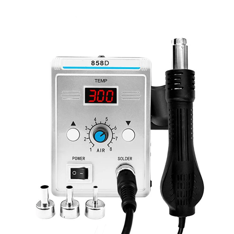 

G30 Eruntop 858D Soldering Station LED Digital Solder Iron desoldering station BGA Rework Solder Station Hot Air Gun