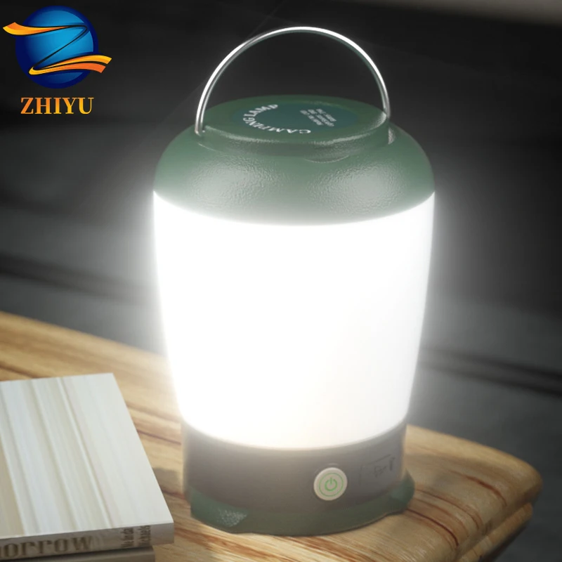 

New USB rechargeable camping light Vehicle repair hand light LED emergency light outdoor camping tent waterproof flashlight