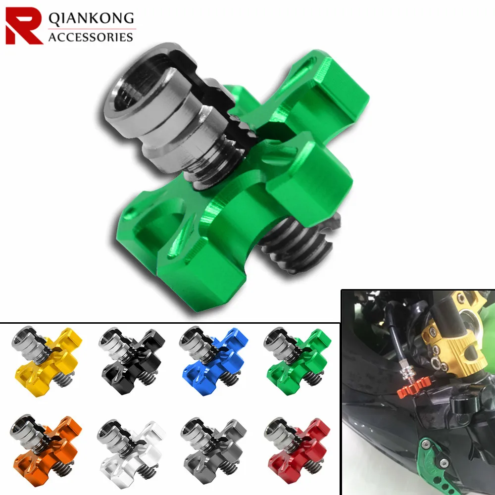 M8 M10 Универсальный Мотоцикл CNC алюминиевый кабель сцепления провод регулятор для