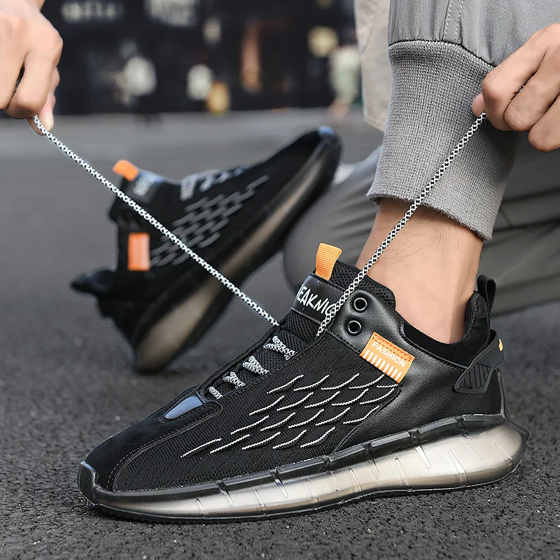 

Мужские модные черные повседневные кроссовки для отдыха на hombre, мужские кроссовки, модные мужские кроссовки, повседневные спортивные мужск...