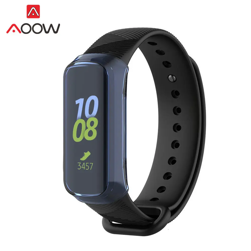 Мягкий ТПУ прозрачный защитный чехол для samsung Galaxy Fit-e R375 защитный чехол умных часов крышка оболочки ремешок аксессуары