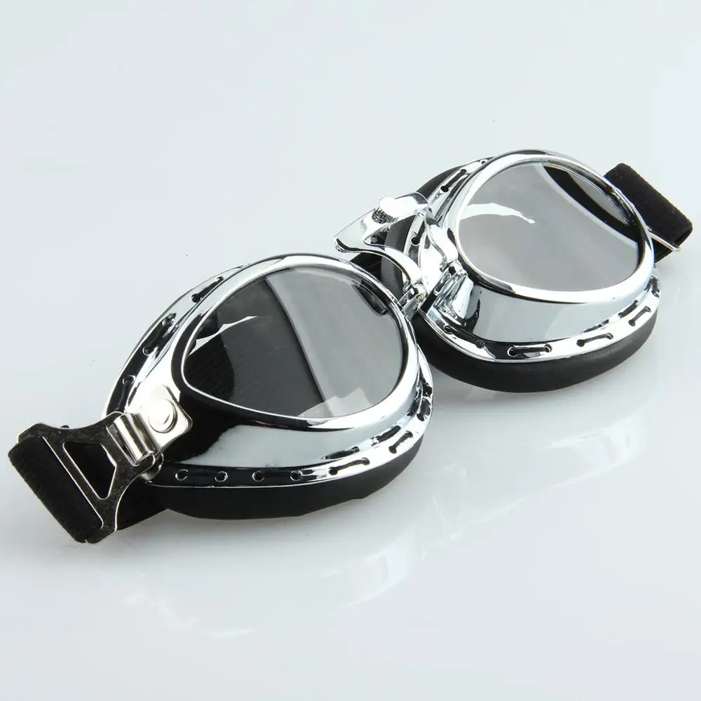 Очки для мотокросса шлем пилота скутер ретро мото улицы езды на велосипеде