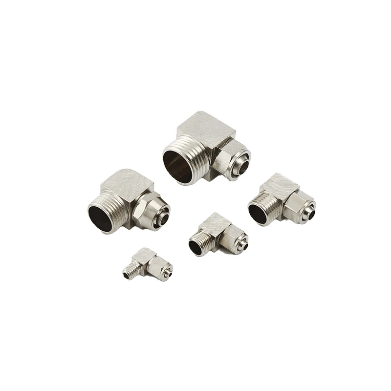 

Copper pneumatic quick connector trachea quick twist connector PL8-02 PL8-03 PL14-02 threaded elbow PL6-01/10-03/12-04