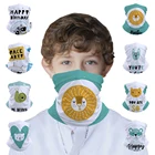 Шарф-тюрбан детский, для головылицамаски, повязка на голову спортивная