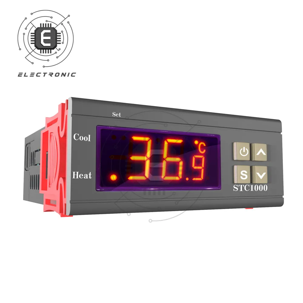 STC-1000 STC-3000 STC-3008 STC-3018 светодиодный цифровой регулятор температуры Термостат