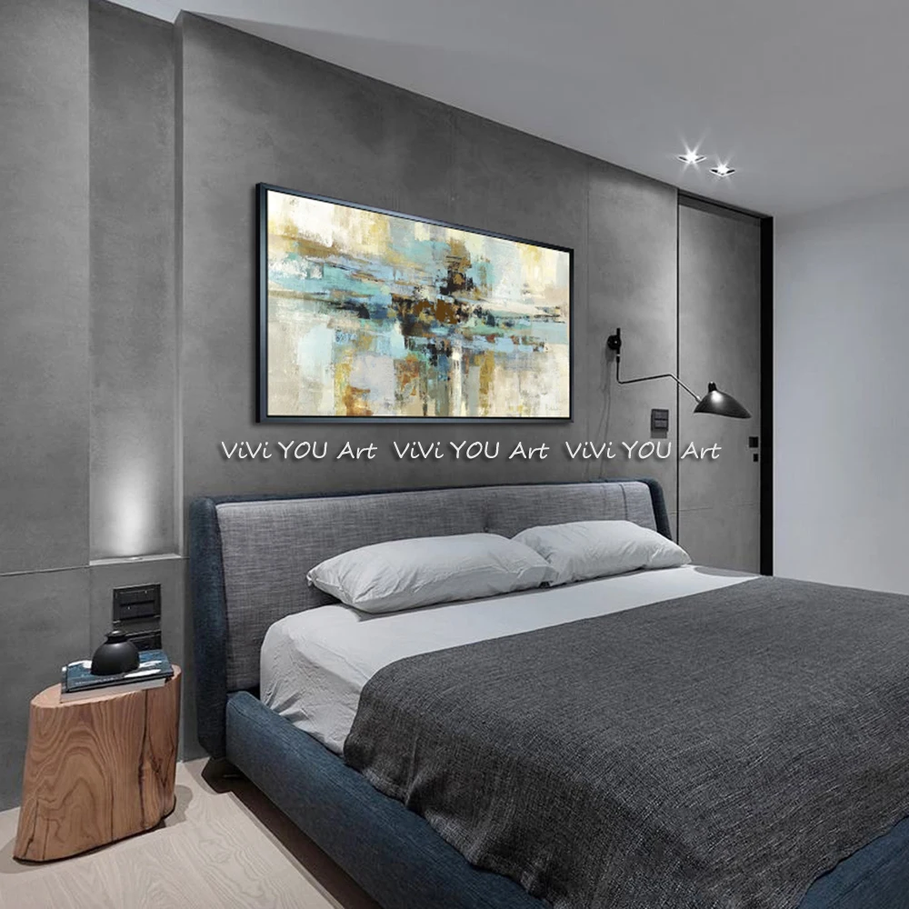 Домашний декор в скандинавском стиле картины ручной работы на холсте Настенная