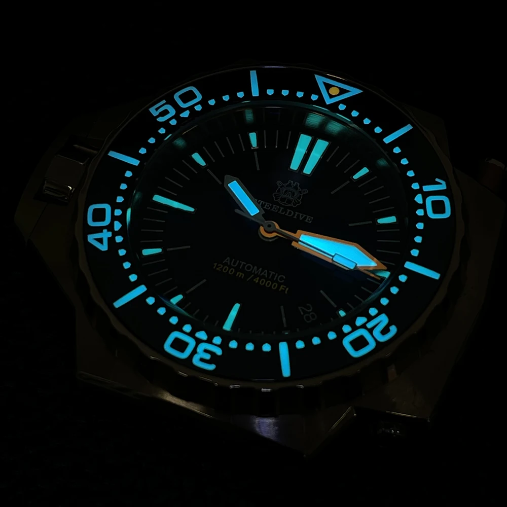 Новое поступление 2021 заводская цена Steeldive SD1969S 1200 м водонепроницаемые