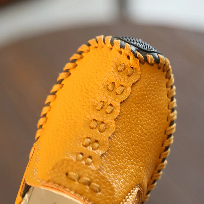 Детские кожаные туфли с цветами для мальчиков белые черные желтые вечерние школы