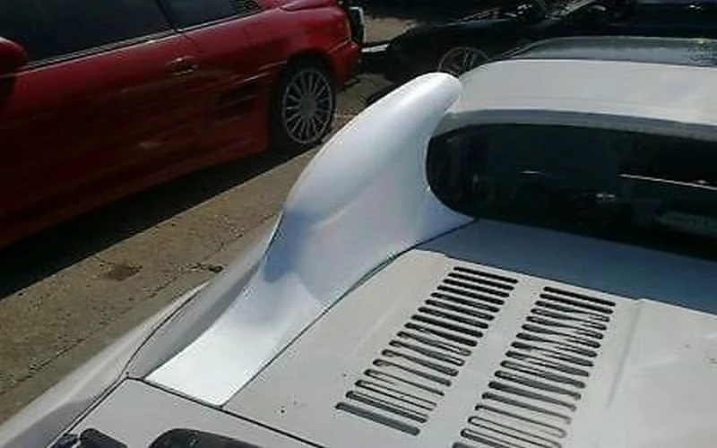 Автомобильный Стайлинг TMS-style углеродное волокно правосторонний воздухозаборник 1 шт. глянцевое волокно тюнинга воздуховод вентиляционный двигатель Корпус Комплект для Toyota MR2 SW20
