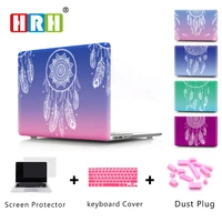 hrh dream catcher laptop body shell protective hard case sleeve for mac air pro retina 13 12 15 11 a1706 a1707 a1708 a2141 a2159