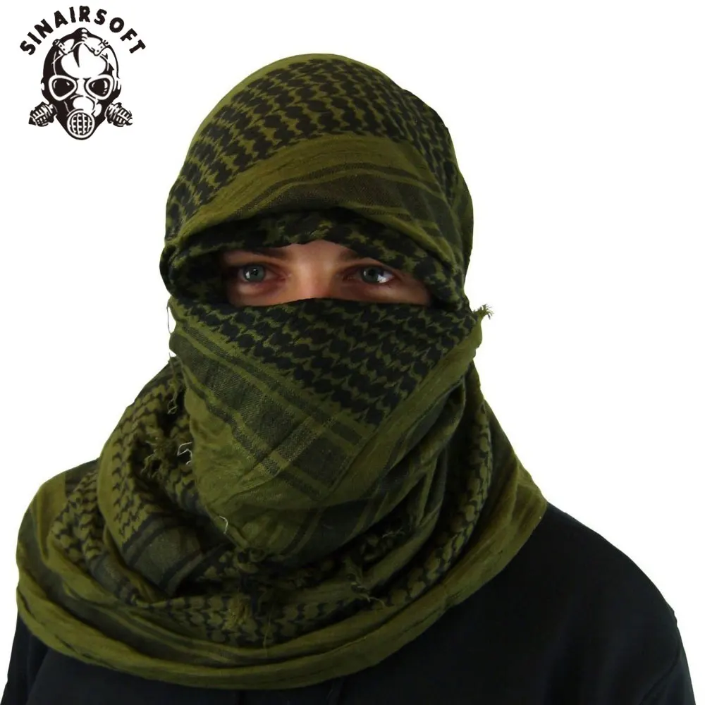 Страйкбол SINAIRSOFT милитари охота Shemagh плотный мусульманский хиджаб