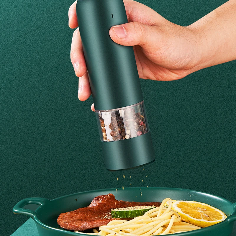 Электрическая автоматическая мельница для соли и перца измельчитель