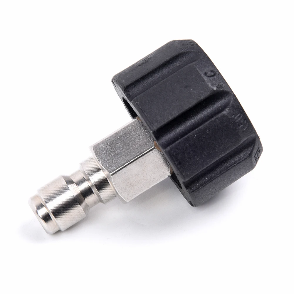 

Female M22/14 To 1/4 Male Adapter Nozzle Connector Tool For Pressure Washer Hot