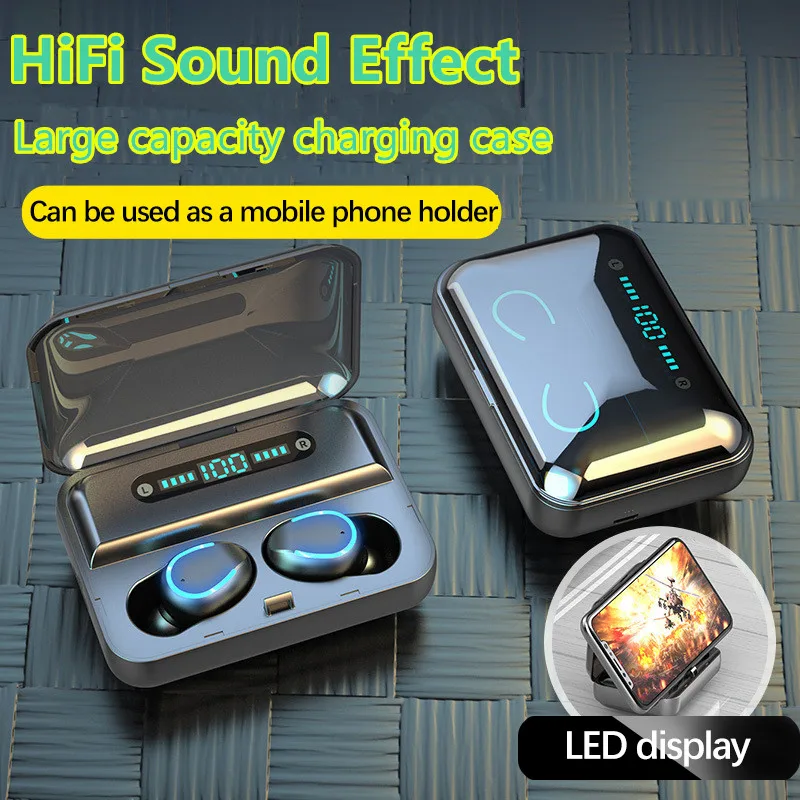 Новые HiFi Bluetooth наушники 5 0 CVC 8 Беспроводные стереонаушники с шумоподавлением TWS