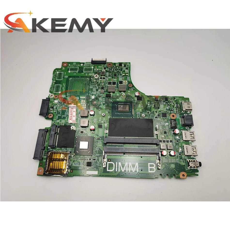 Материнская плата Akemy для ноутбука dell inspiron 3421 5421 с i5-3337U/i5-3317U DDR3 5J8Y4