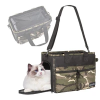 free ship ru es fr pet cat dog carrier bags portable backpack airline approved transport camouflage soft comfort handbag