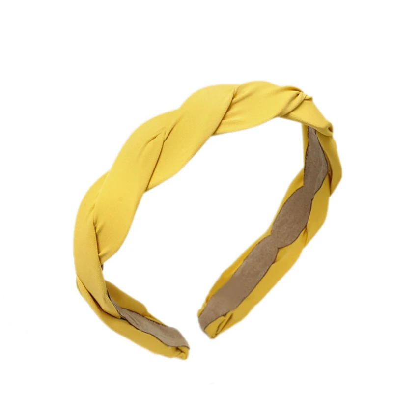 Женские Твист повязка для макияжа ободок волос аксессуары девочек Симпатичные