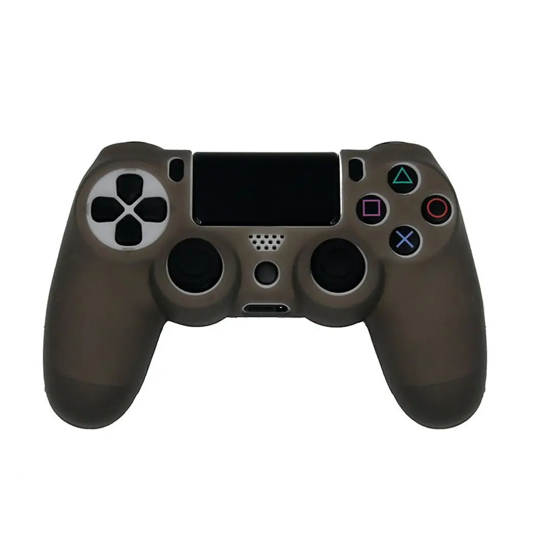 Мягкий силиконовый чехол для PS4 Pro Slim Solid Handle защитный геймпад | Электроника