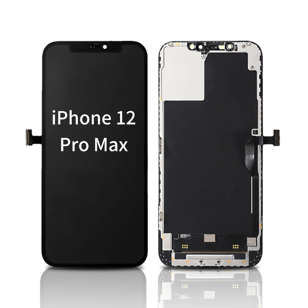 Pantalla LCD de repuesto para m&oacute;vil, montaje de digitalizador t&aacute;ctil, OLED, para iPhone 12 mini 12Pro 12 ProMax Pro-3