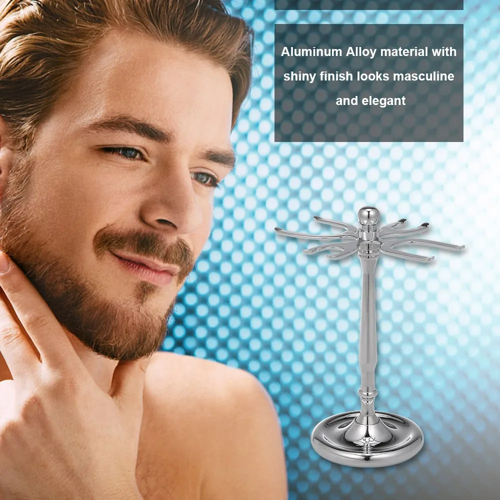 

New Men's Classic Safety Safety R^azor Holder with 4 Prongs handle classic safety razor double Accessories Hot Sale 2021