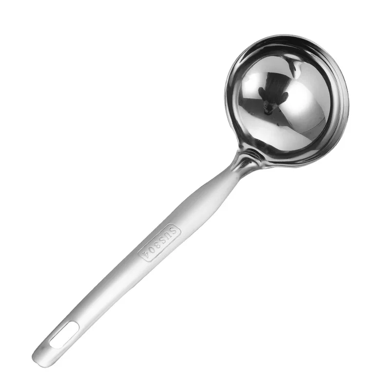 

Stainless Steel Spoon For Hot Pot Long Handle Ladle Multifunctional Anti-scalding Rice Spoon