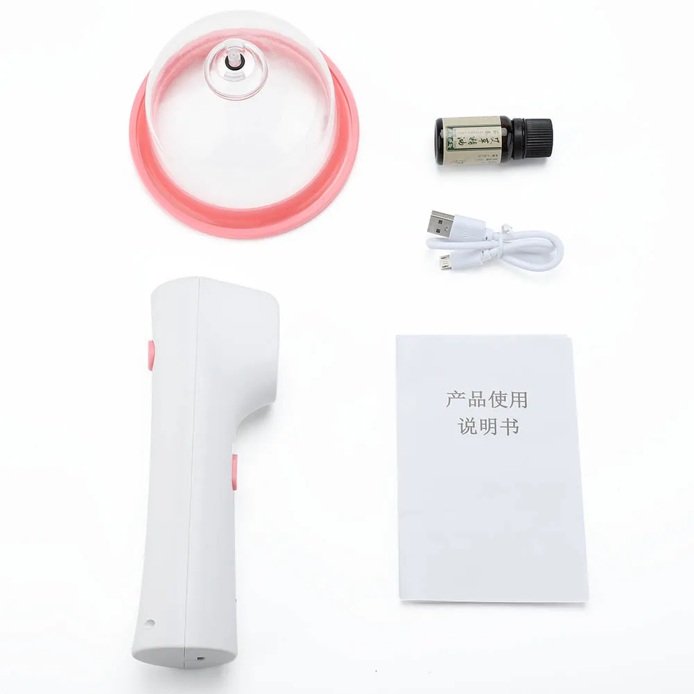 

Electric Vacuum Cups Breast Enlargement Massager Breast Nipple Massager Bust Developer Care