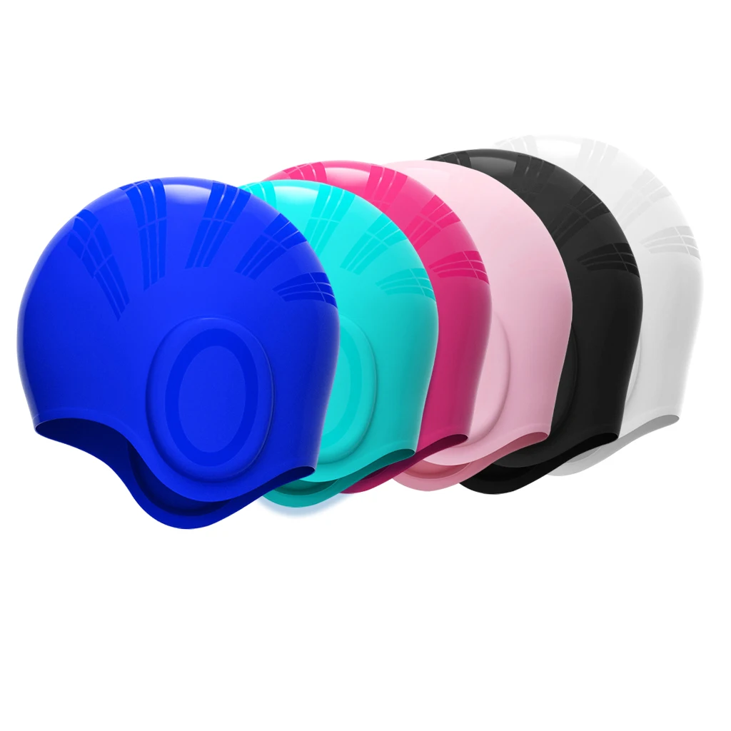 

Long Hair Swim Hat Flexible Diving Swimming Hats Keep Your Hair Dry Easy to Put On and Off