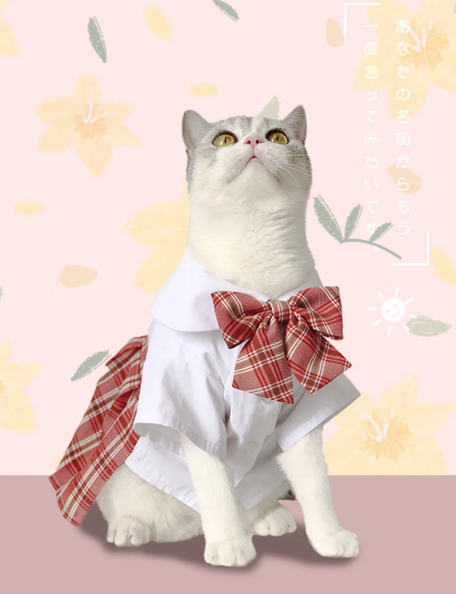 

Японская осенне-зимняя Милая клетчатая юбка JK maid pet