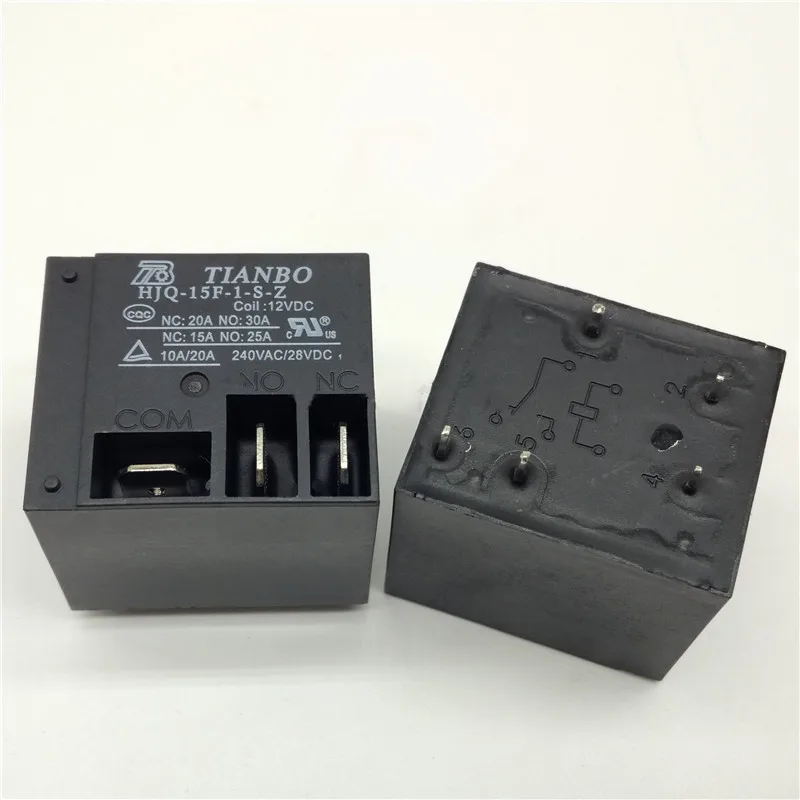 5 шт. новые реле Φ HJQ 15F 1S Z 12V HJQ15F1SZ 24v T91/T90 5PIN 30A | Обустройство дома