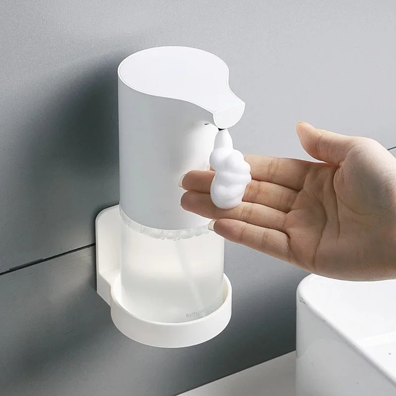 

350ML Automatic Soap Dispenser Wall Mounted Touchless Sensor Foam Liquid Wash Hand Machine Soap Dispenser Bathroom Kitchen