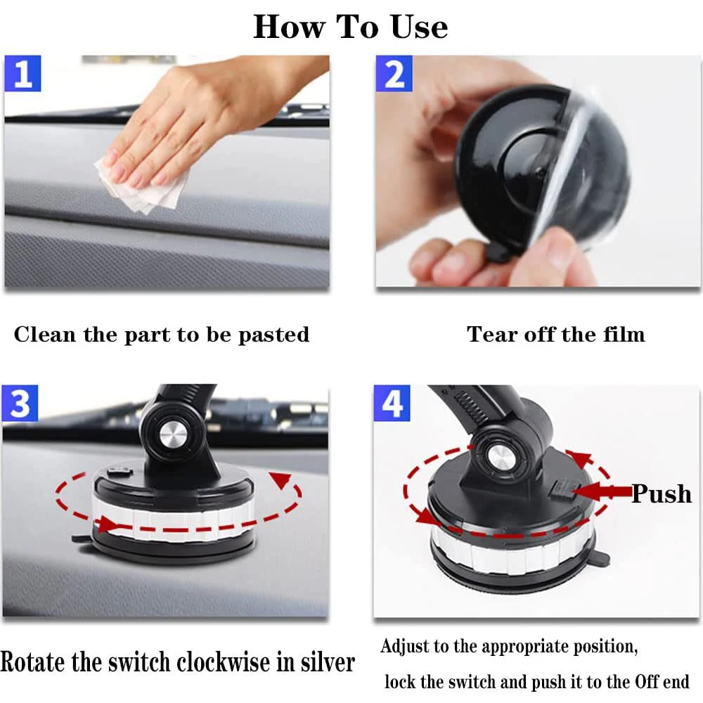 car suction cup phone stand universal car dashboard phone holder car mount mobile phone support for iphone xiaomi poco samsung free global shipping