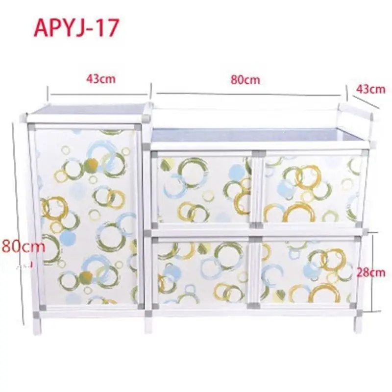 

Aparadores Capbords Besteklade China Sideboard Aparador Kitchen Furniture Mueble Cocina Aluminum Alloy Meuble Buffet Cupboard