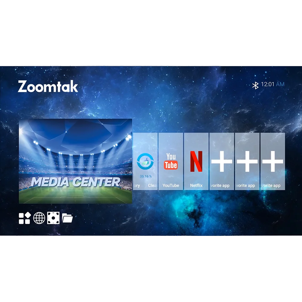 Цифровая ТВ-приставка Zoomtak M5 PRO 8K 2021 Android Amlogic S905x3 DDR3 2 Гб ОЗУ 16 ПЗУ ТВ-приемник с Wi-Fi