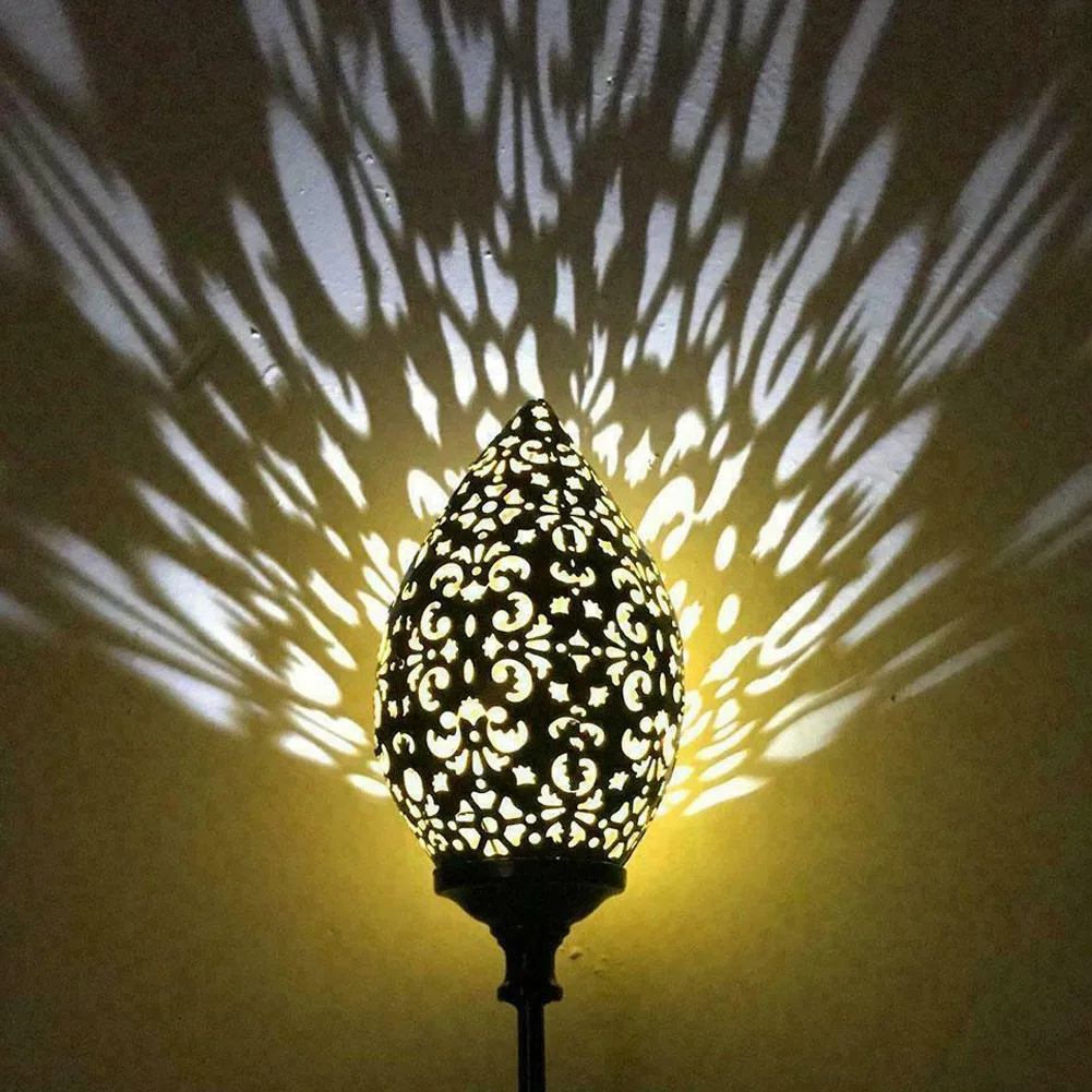 

Outdoor Solar Lantern Hanging Light LED Waterproof Yard Patio Garden Lamp Decoration HEE889