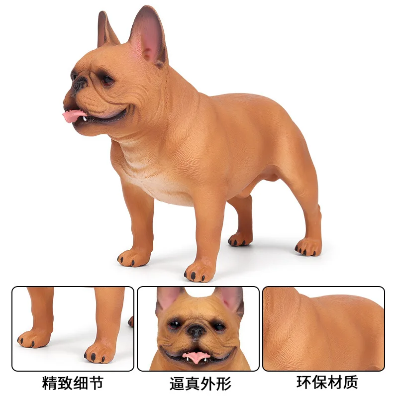 2019 Горячая новинка сплошная имитация статического животного собака модель