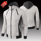 Весенние мужские куртки с капюшоном повседневное пальто с капюшоном пары куртка-бомбер с воротником-шарфом для мужчин и женщин с капюшоном ветровка мужская верхняя одежда с капюшоном для маленьких мальчиков