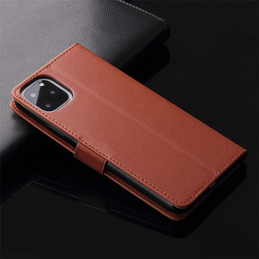 Чехол-книжка с бумажником для iPhone 11 Pro Max XR Роскошный чехол из искусственной кожи чехол с отделениями для карт для iPhone XR XS Max X 8 7 Чехол
